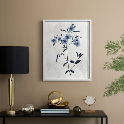 Harlequin Botanical III, reproduction encadrée - bois massif
