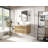 Masoom 42 " W Wall Mounted Wall Mounted 1 Single Vanity Bathroom Vanity With Quartz Top