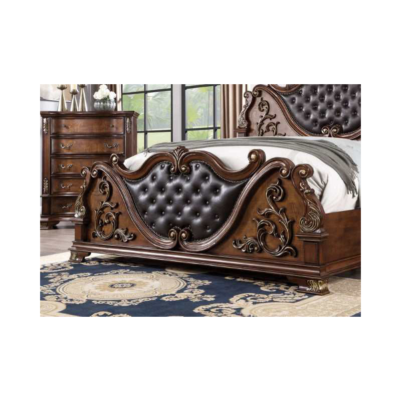 Grand lit Esparanza, Brun
