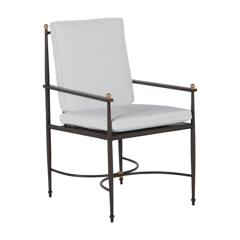 Roma Patio Chair with Cushions, Welt, Perigold Posh Oat