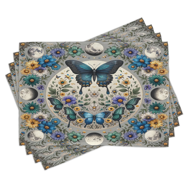 Ensemble de 4 napperons Ambesonne Boho