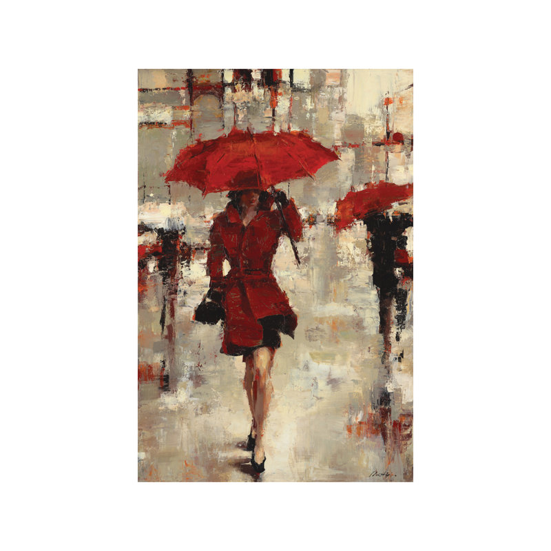 Paris Invitation by Lorraine Christie - Wrapped Canvas Painting, 101.6 cm H x 66.04 cm W x 1.91 cm D