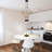 Expression 24" Ring 6-Light ETL Certified Integrated LED Height Adjustable Geometric Pendant Cage