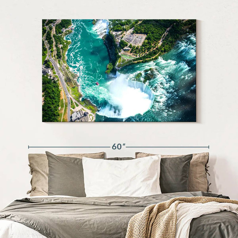 Alvord Perfect Niagara Falls, H 34 po x l 51 po