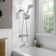 Dual Shower Head Combo With Tub And Shower Trim Kit With Rough-in Valve