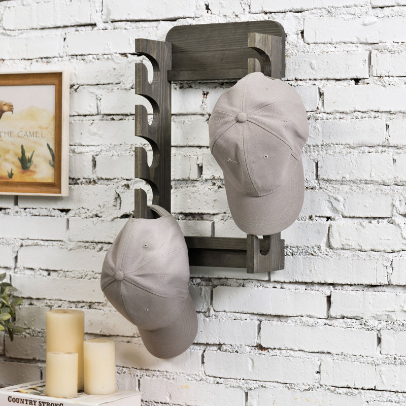 Nevil Solid Wood Wall 10 - Hook Wall Mounted Coat Rack