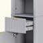 Tall Bathroom Storage Cabinet,for Bathroom,Living Room,Entryway and Kitchen-1957123249