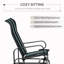 Fauteuil à bascule extérieur avec bascule douce, soutien ergonomique et conception légère pour un confort optimal sur la terrasse et dans le jardin.-1312113626