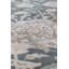 Tapis unique nouvel âge 10 pi x 20 pi 5 po Sparta en vert / acier / beige