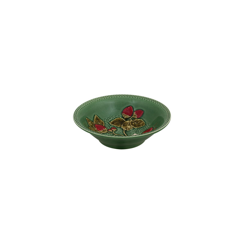 Strawberry Earthenware Dessert Bowl