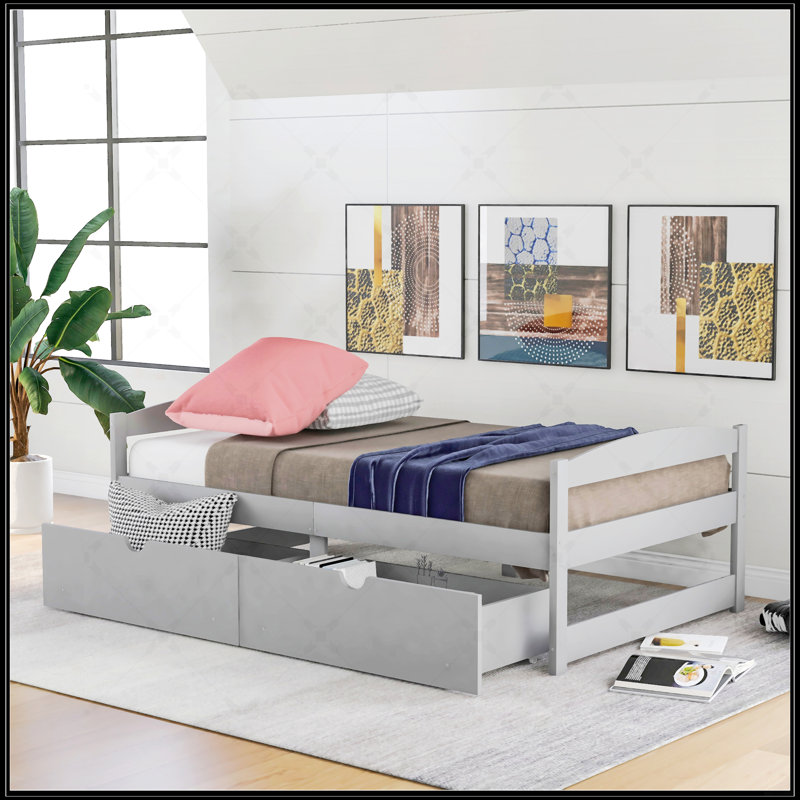Lit plateforme, Gris