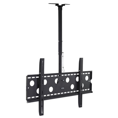 Mount-It! Full-Motion TV Ceiling Mount for 42" to 98" TVs, Black