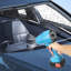 Séchoir pour voiture sans fil portatif bleu 28 000 tr / min