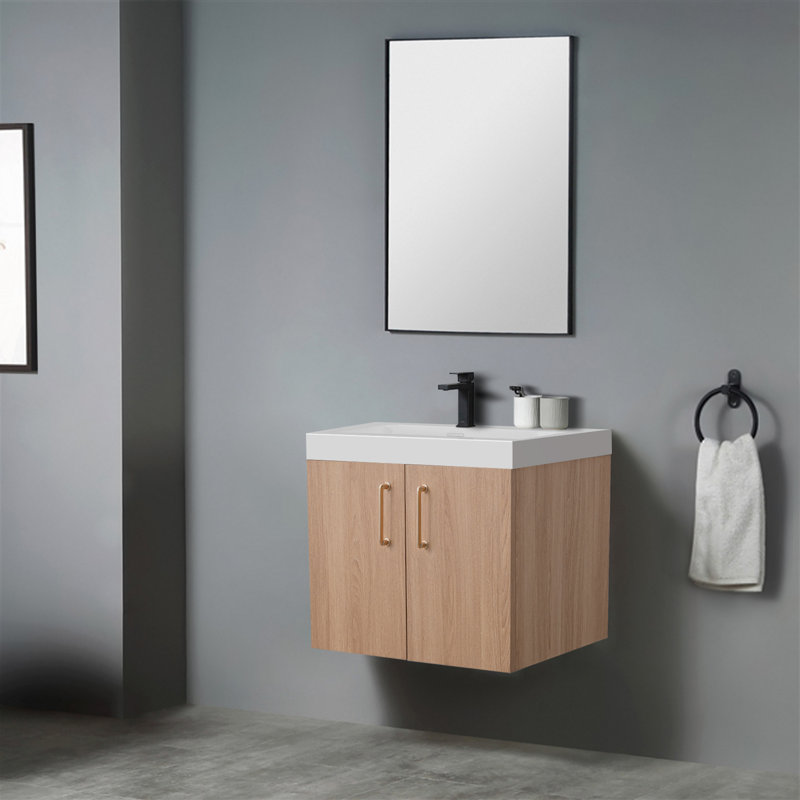 24" Bathroom Vanity With Sink Top