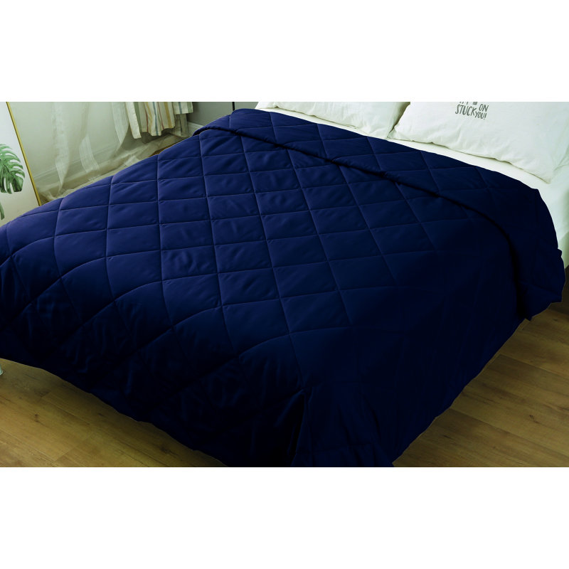 Couverture Nano, Double / Grand, Bleu vareuse