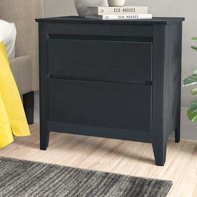 58cm W Manufactured Wood Bedside Table