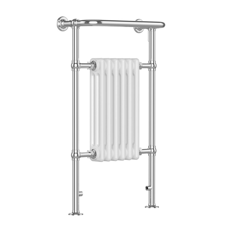 iBathUK Traditional Designer Heated Towel Rail Bathroom Radiator, 6, 952cm H x 568cm W x 235cm D