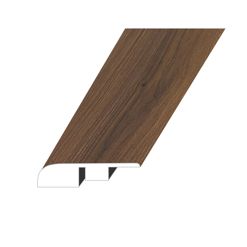 Rhodes 0.6 In. Thick X 1.4 In. W X 94.5 In. L Hdf Waterproof Ac5 Laminate End Cap Molding, Riviera Russet