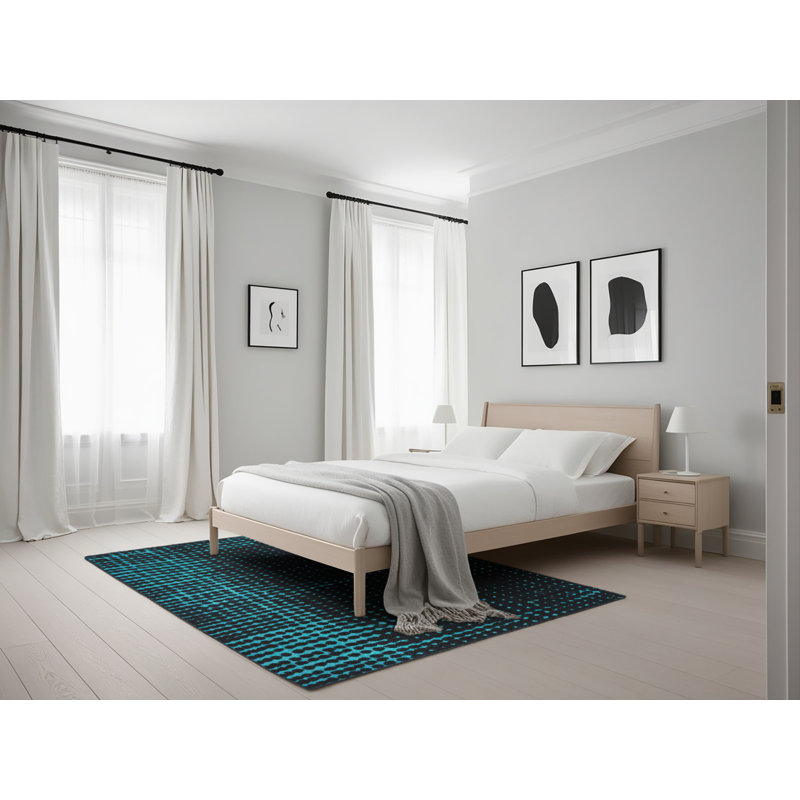 Abstract Indoor Rug, Rectangle 5' x 7'