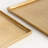 BRETT SQUARE DECORATIVE TRAYS, SET OF 2