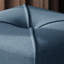 Tissu bleu marine - option de siège carré en forme de cube H 17 po x l 16,5 po x P 16,41 po x 17,4 po