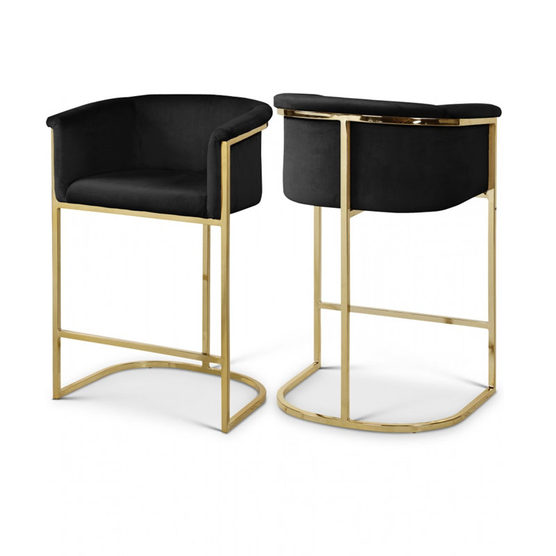 Tabouret Bucket, Noir