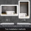 Miroir mural plat
