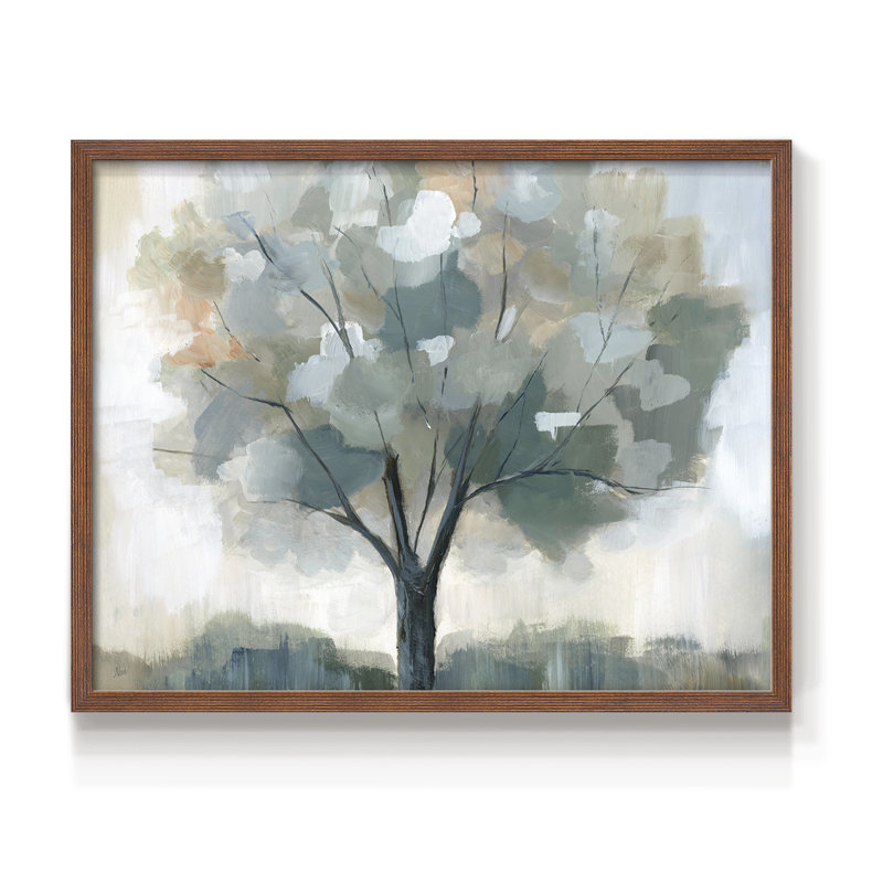 Summer Sentinel -Framed Print - Restickable, 8" H x 10" W, Walnut