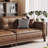 Retro Walnut Straight - layout Sofa-112296577