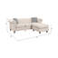 Canapé modulaire réversible Waldina