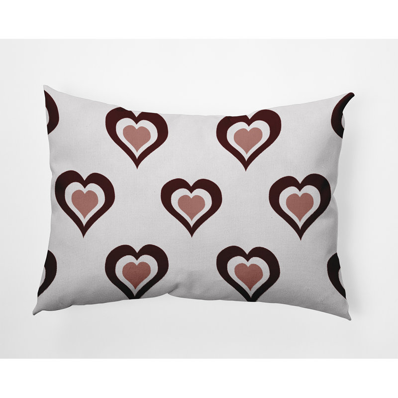 Reversible Throw Pillow, 14" H x 20" W, Rectangle