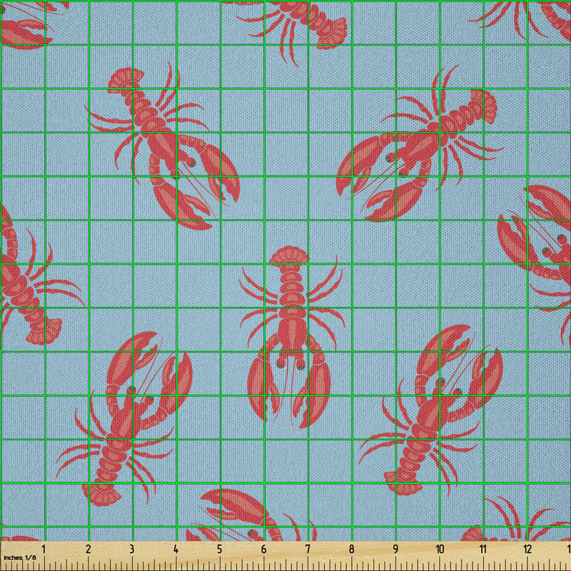 Dashiel Sea Organisms Lobsters Multi-purpose Fabric