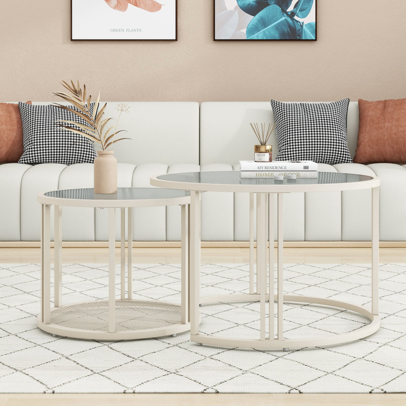 Martarius Floor Shelf Coffee Table