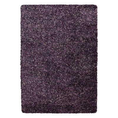 Hearn Shaggy Purple Rug