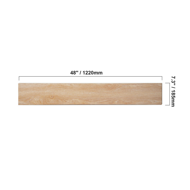 Premium Interlocking Vinyl Floor Tiles - 5.5mm Thick Wood Grain PVC Planks with UNILIN Click-Lock System for Waterproof DIY Kitchen & Bathroom Flooring