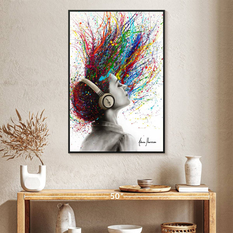 Vosburgh Me, Cadre flottant noir, 27 po x 40 po