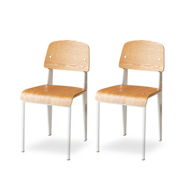 Creamy Small Household Backrest Stool