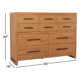 Modica 10-Drawer Solid Wood Dresser