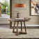 Cipolla Wood Finish Fixed Top Round Dining Table - 47"