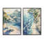 Ensemble de 2 pièces encadrées sur papier "Positano" par Azure Artisanal Studio-1304360854-1304360861