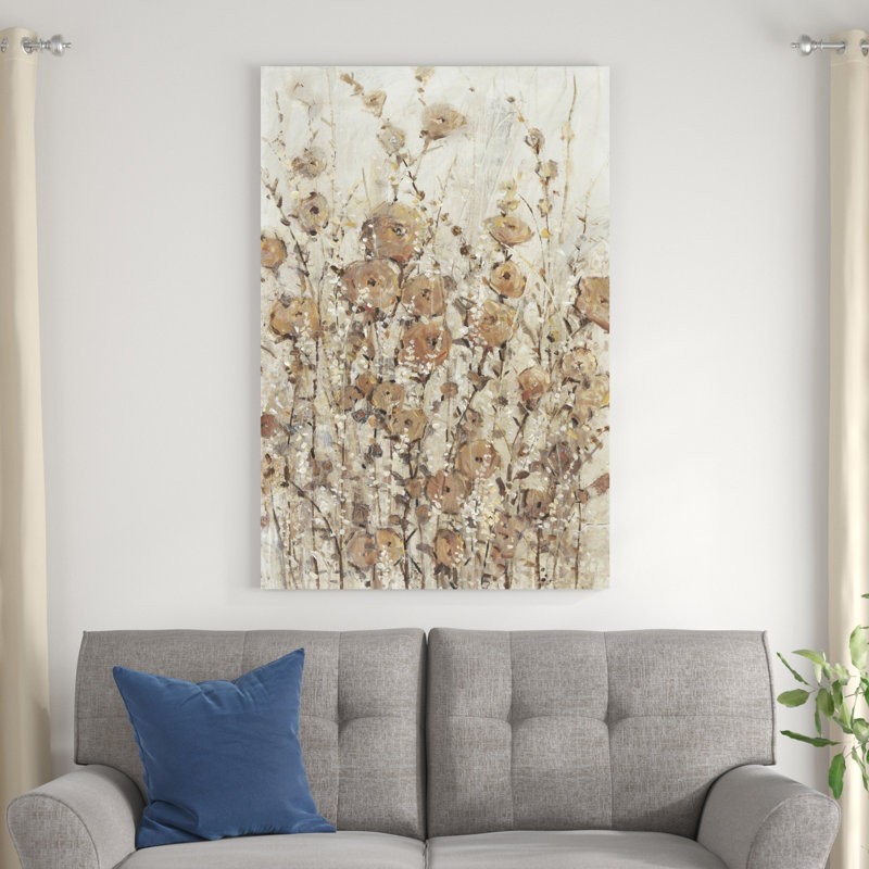 " Garden Edge II " by Timothy O' Toole Painting Print, 48" H x 32" W x 1.25" D