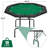AVAWING 46.9'' 8 - Player Foldable Poker Table-100483021