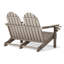 Banc pliant en poly 49 po Adirondack-566337882