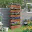 Support à plantes en bois à 5 niveaux pour jardinière, étagère à fleurs, bac à fleurs