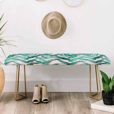 Dash and Ash Faux Leather Upholstered Bench by East Urban Home
