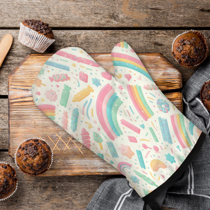 Sergé en coton Funfetti