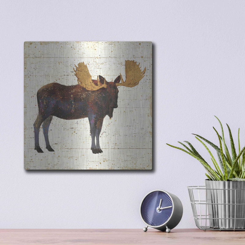 «Golden Nature I» par James Wiens, H 12 po x l 12 po