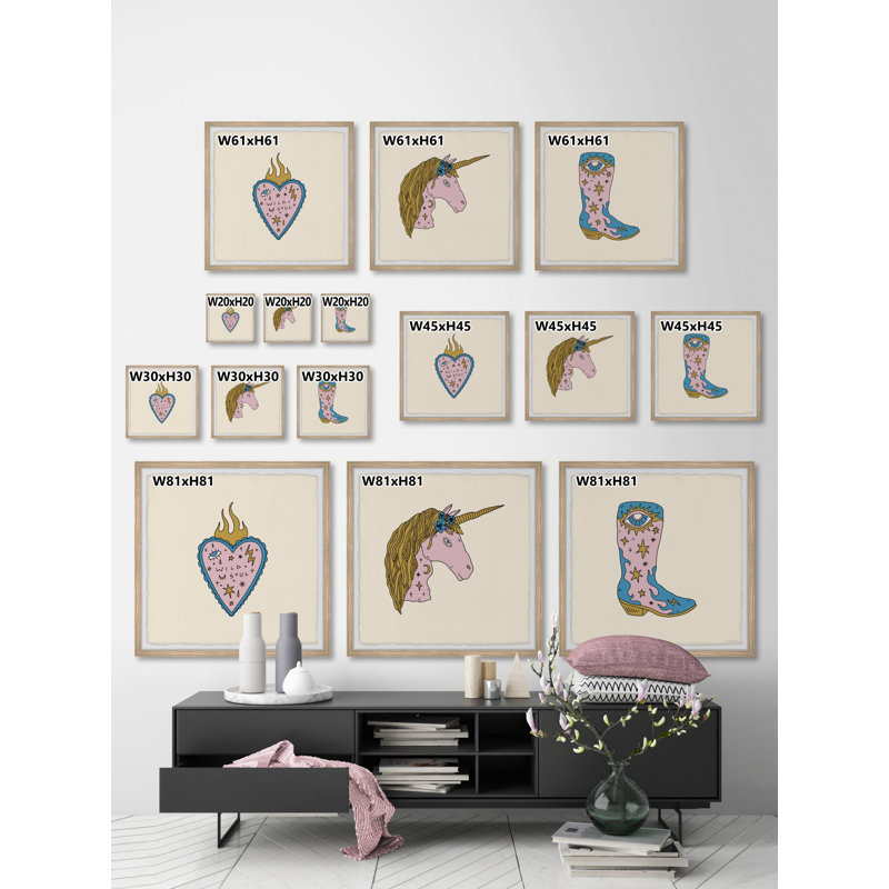 Hasnain Wild Soul Journey by Marmont Hill - 3 Piece Single Picture Frame Painting Set, 61''H x 61''W