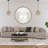 Benson Black Round End Table
