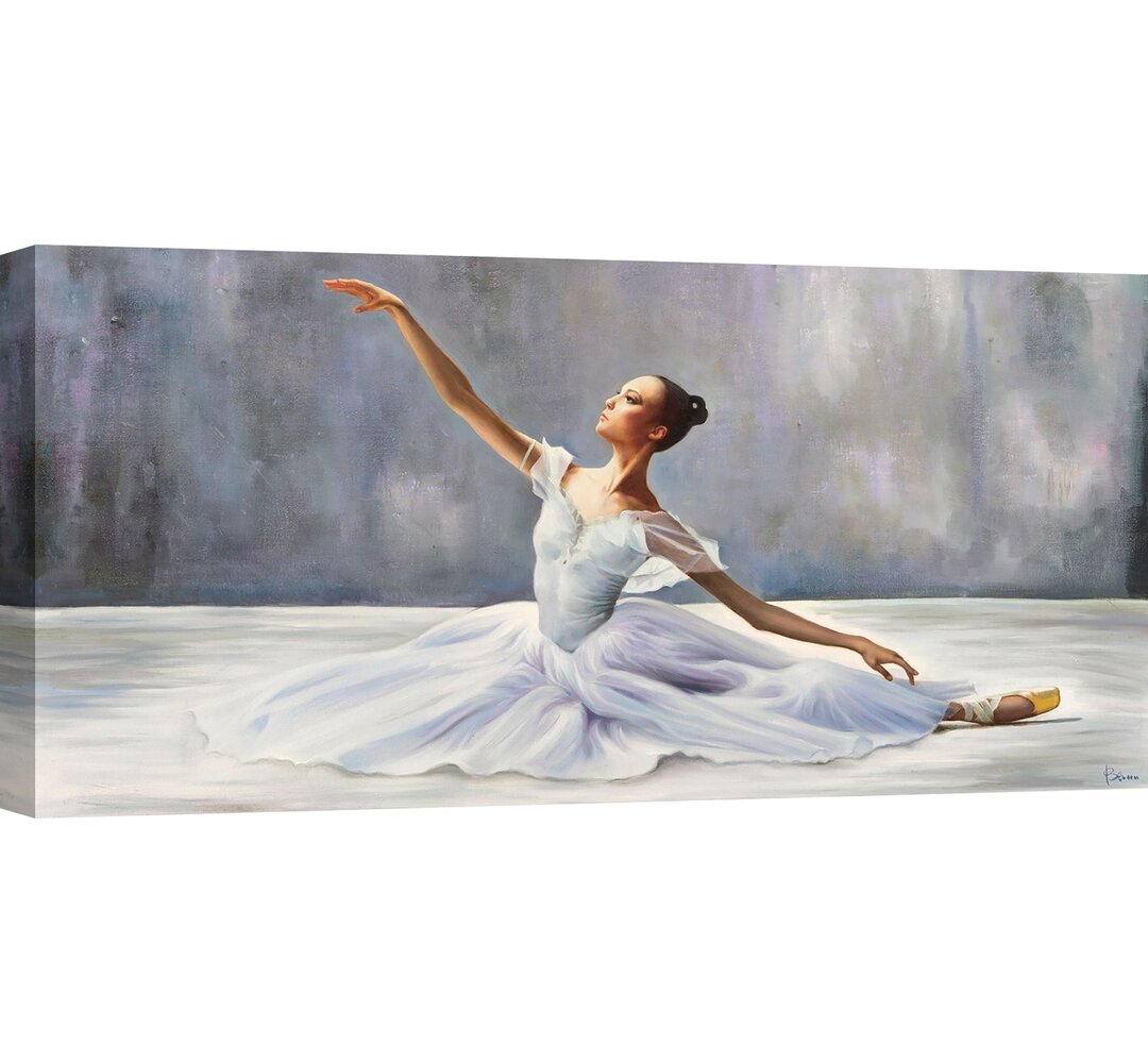 Leinwandbild Ballerina von Pierre Benson